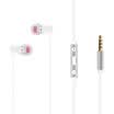 Newman Newmine NM-ST01 shiny shiny wire-controlled ceramic phone headset stereo with wheat ear style for Apple Huawei millet oppoony music as