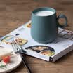 Sivu SivHeike fashion Nordic creative sub-ceramic breakfast milk cup coffee cup cup pair cup couple cup simple mug orange