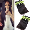 4 Bundles 7A Virgin Hair Products Peruvian Virgin Hair Straight Weave Beauty Peruvian Straight Hair Human Hair Extensions