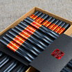 East chopsticks chopsticks alloy chopsticks stainless steel mold chopsticks 10 pairs of auspicious totem two phase Yue H822
