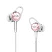 Linner NC21 Pro Active Noise Reduction Headphones Intersubscribe Silencers Noiseproof Noise Suppression Computer Phone with Wheat Sleep Good Sound Quality Subwoofer Headset Rose Gold
