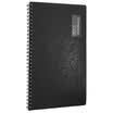 Qixin COMIX B5 50 double helix PP face book notepad soft copy notebook Compera original series C7002 black