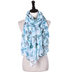2017 New Fashion Summer Beach Scarves Cartoon Cute Butterfly Women Thin ventilate Silk Scarf Cappa Sun Block Voile Shawl Girl Gift