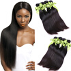 Malaysian virgin Straight Human Hair Bundles queen hair products Malaysian Straight Hair Extension Mink Malaysian Hair Bundles