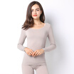 GANGSHA Womens Seamless Body Sculpting Solid Color Thin Set