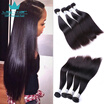 Straight Peruvian Virgin Hair Straight 10A Grade Rosa Hair Products 4 Bundles Peruvian Straight Virgin Hair Straight Human Hair