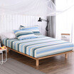 Yingxin textile cotton bedding high count of high-density bed Li slip cotton mattress double 15 meters bed Jin Shang red