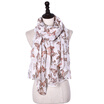 2017 New Fashion Summer Beach Scarves Cartoon Cute Butterfly Women Thin ventilate Silk Scarf Cappa Sun Block Voile Shawl Girl Gift