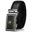 St Paul &39s men&39 s belt business simple section smooth leather cowhide automatic buckle belt