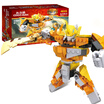 COGO Building Block Toys Educational Toys Q- Robot Gold Warrior