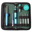 Lake GEHU GH-090 12pcs kit kit electric iron twill nozzle pliers mouth nose screwdriver pencils solder wire suction tin canvas