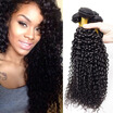 Indian Curly Virgin Hair 3 Pcs Lot Kinky Curly Virgin Hair Bundle Deals Indian Kinky Curly Weave Human Hair Weave Bundles