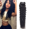 7A Malaysian Deep Wave Malaysian Hair Weave Bundles 4Pcs Lot Malaysian Deep Curly Virgin Hair Wet And Wavy Human Hair Extensions