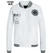Semir Short Jacket Women&39s Legs Printed Embroidered Baseball Skirt 19316080363 Ben White XS