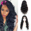 Udainty 8A Brazilian Hair Lace Front Wigs Human Hair With baby Hair Body Wave Natural Color For Black Women Natural Hairline