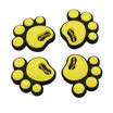 Hua Zhuang car bumper car anti-collision stickers dog foot bumper car door strip anti-rub anti-rub car GM modified supplies black models