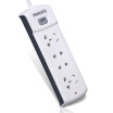 Philips PHILIPS Insert 4-hole plug-in board length 18 m row plug socket wiring board student office home safety towing board