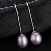 BAFFIN Fashion Natural Freshwater Pearls Drop Earrings S925 Silver With Gold Plated Jewelry For Women Wedding Party
