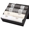 Nanjiren business casual cotton socks mens breathable casual tube socks 8 pairs of code