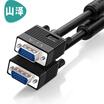 Shanze SAMZHE VM-7010 engineering grade high-definition dual magnetic ring VGA cable 3 6 core pin needle 1 meter computer projector display video line data signal line 1 meter