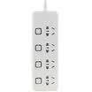 Breeze QF-K8 full length 18 m four hole with child protection door control switch converter socket insert plug board drag board