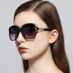 Subtropical MICROHOT W1437 sunglasses female fashion elegant driving sunglasses bright black c1