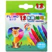 FLOMO 10-0812 Washable Crayon 12 Colors