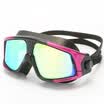 SAINTEVE Swimming goggles HD Waterproof Antifog Comfort Large box Men&women Adult Colorful swim goggles 8025Q-1 Earplugs