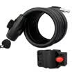 Auburn 7608-18 metros de bloqueo de bicicleta de montaña C-nivel de bloqueo de núcleo antirrobo de bicicleta de montaña cable de bloqueo accesorios de ciclismo batería universal cerradura del equilibrio del coche eléctrico