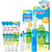 Children free of charge can be swallowed liquid toothpaste 40g 3 replacement brush 3 2-7 years old baby