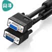 Shanze SAMZHE VF-2150 project grade VGA extension cable vga3 6 VGA male to female cable computer monitor TV video extension needle hole 15 meters