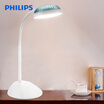 Philips PHILIPS LED desk lamp indoor study bedside lights Hyun sound blue cool fun 46W 4000K 66027