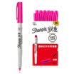 Sharpie anti-fade mark pen fine rouge powder paper box 12 loaded