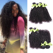 8A Brazilian Virgin Hair Kinky Curly 4 Pcs Brazilian Curly Virgin Hair Brazilian Hair Weave Bundles Virgin Brazilian Curly Hair