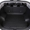 Huashi Modern Tucson trunk mat 15-18 new modern brand new Tucson leather trunk mat new Tucson modified special tail box mat Xuan Jing black one set