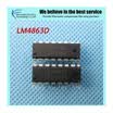 10pcs free shipping LM4863D LM4863 DIP-16 Dual Channel o Power Amplifier new original