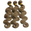 8 Medium Ash Brown Weave Body Wave 6a Virgin Indian Remy Hair Machine Weave Hair Weft Virgin Human Hair