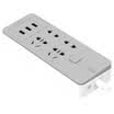 Schneider Electric Schneider Electric smart new national standard socket 4 3 3 USB31A 18 m row wiring board board line board NSW1040U_GW gold white
