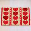 Ou Runzhe Carpet India imported coconut palm garden home door carpet red heart models