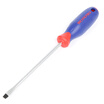 WACKER WORKPRO W021222N high quality vanadium steel magnetic flat-blade screwdriver 5 100mm two-color handle screwdriver screwdriver screwdriver