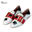 Womens shoes Loafers with low help shoes Casual shoe lady summer flat asakuchi single shoes Light mouth single shoes