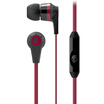 Skullcandy INKD 20 IN-EAR S2IKDY-010 Portable wired remote control phone headset red