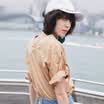 Yixiang Li Ying 2017 summer new adjustable five-point sleeve V collar collar shirt color S