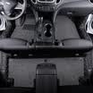 Huashi Chevrolet explorer mats surrounded by leather mats environmentally-friendly car mats explorers special-purpose mats luxury models double-layer wire ring black rice noodles