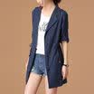 City plus CITYPLUS 2017 autumn new women&39s literature&art loose casual wild long coat coat jacket CWWT178159 treasure blue L