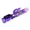 Mysterious Jue Yue Yue Rabbit Rabbit Stick Multi-frequency Vibration Swing Female Massager Adult Supplies Purple Battery Edition