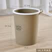 Ai heart still kitchen trash with handle kitchen living room home large trash can 10 liters gray 2 only installed
