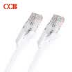 CCB Super Cat 5 cable 8 core twisted Gigabit high speed oxygen free copper network jumper 8P8C copper gold plated contact wire 1M blue CT5-Y-1010BL