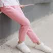 Disha DEESHA girls in the fall of the new children&39s trousers in the big children&39s casual pants wild girl leggings 711730403 wine red 160