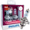 Philips PHILIPS night rush H4 upgrade car light bulbs 2 loaded brightening 130 growth 45 m color temperature 3700K